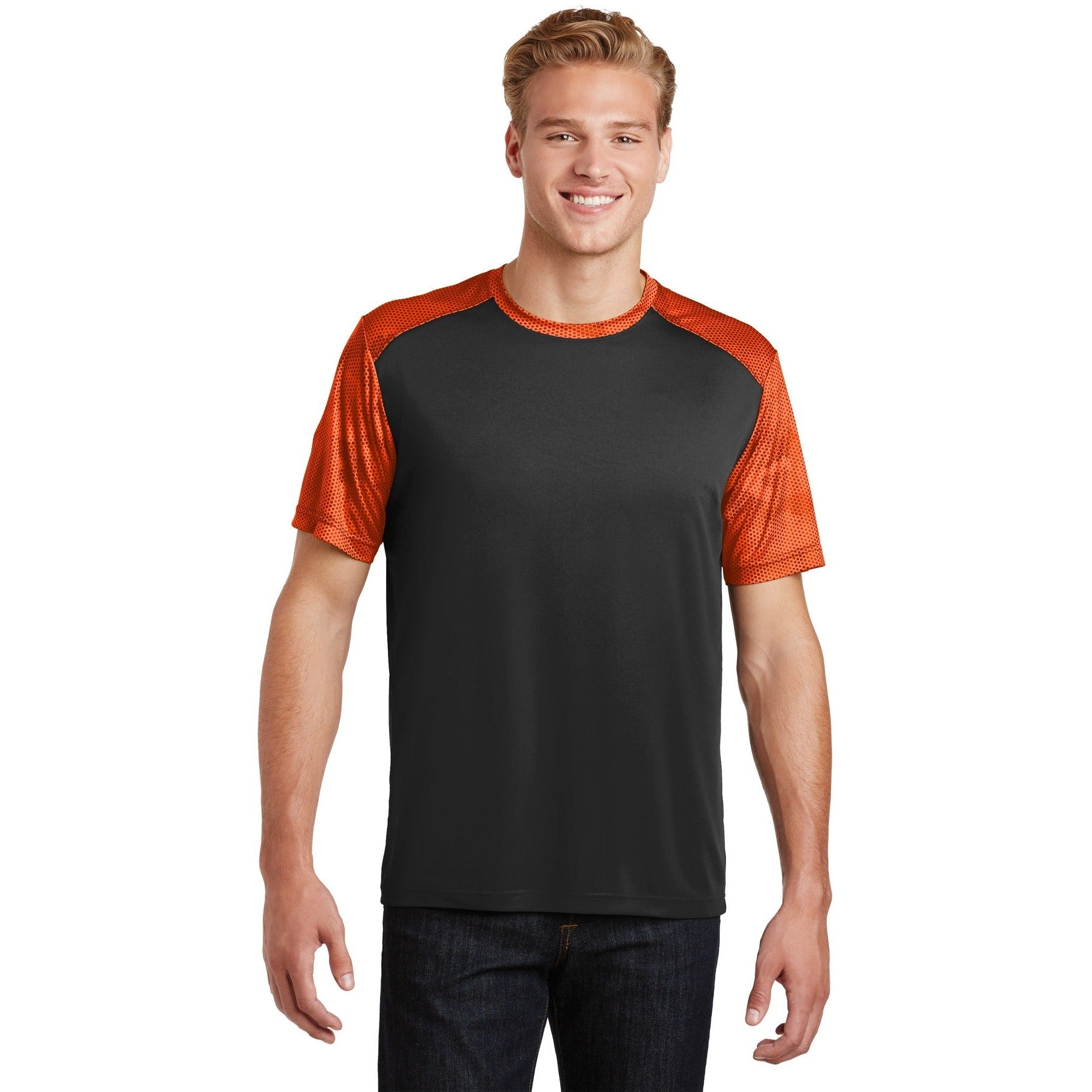 Sport-Tek-Sport-Tek® CamoHex Colorblock Tee. ST371-MedTech-3